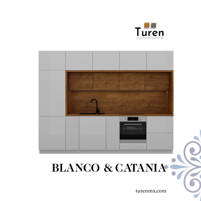 Cocina Turen acabado Blanco & Catania