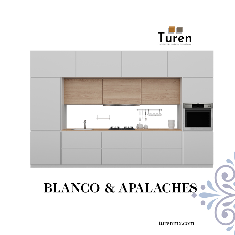 Cocina Turen acabado Blanco & Apalaches