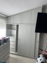Closet Corredizo Oslo con Techo Inclinado - interior