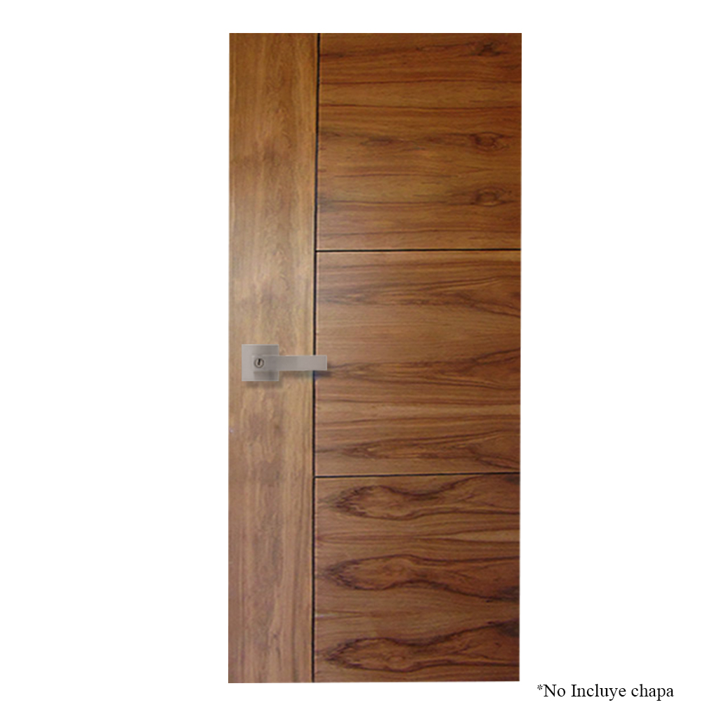 PUERTA RESIDENCIAL DE TRIPLAY DE PAROTA FLAG