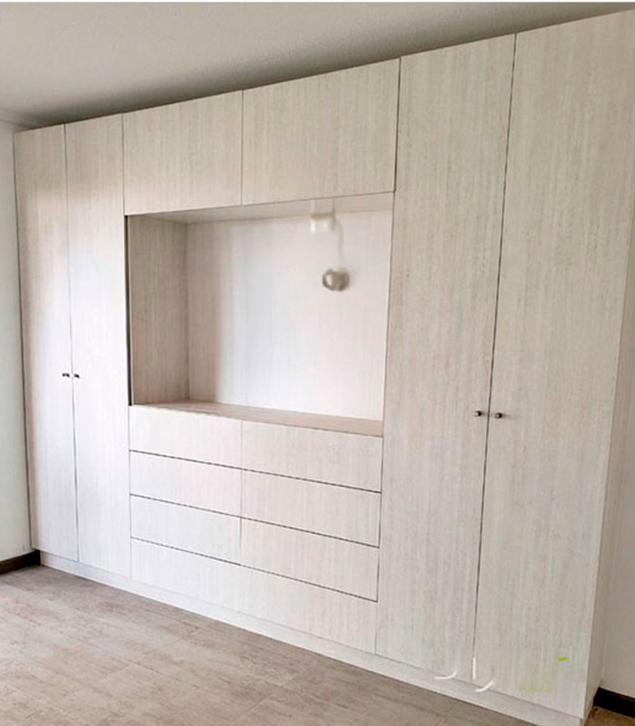 [CLA-015-120] Clóset SCANDI TV (120 X 250 CM)