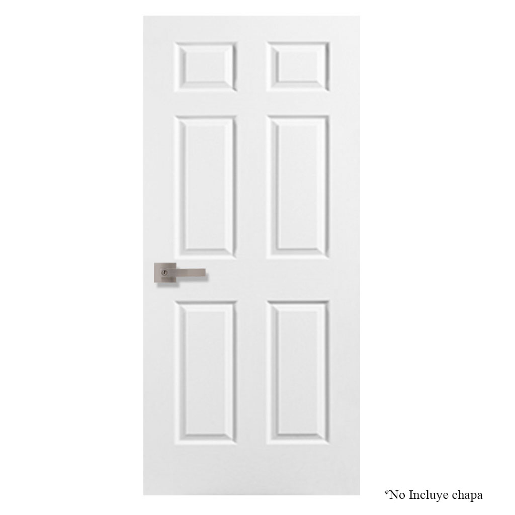 [PINT6P70] PUERTA INTERIOR 6 PANELES (70 CM)