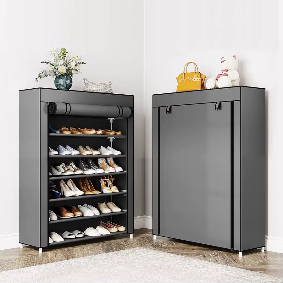 [ALI-34] Zapatera Portátil de 6 Capas