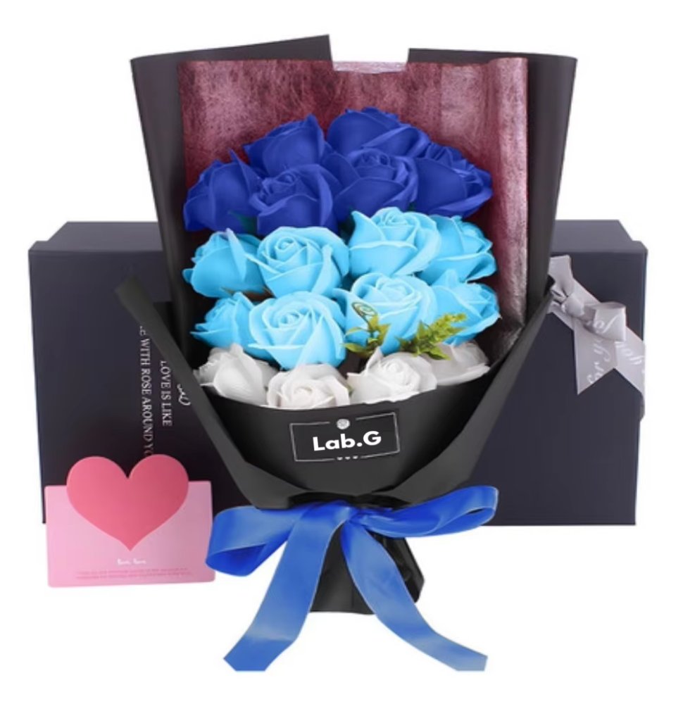[DEC-28] Caja de Rosas Artificiales de Aspecto Real