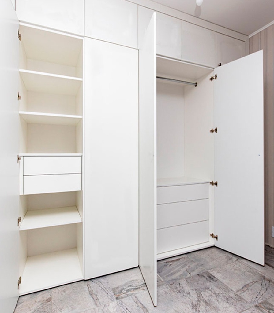 [CLA-003-120] Closet Abatible Cajoneras Interiores (120 X 250 CM)