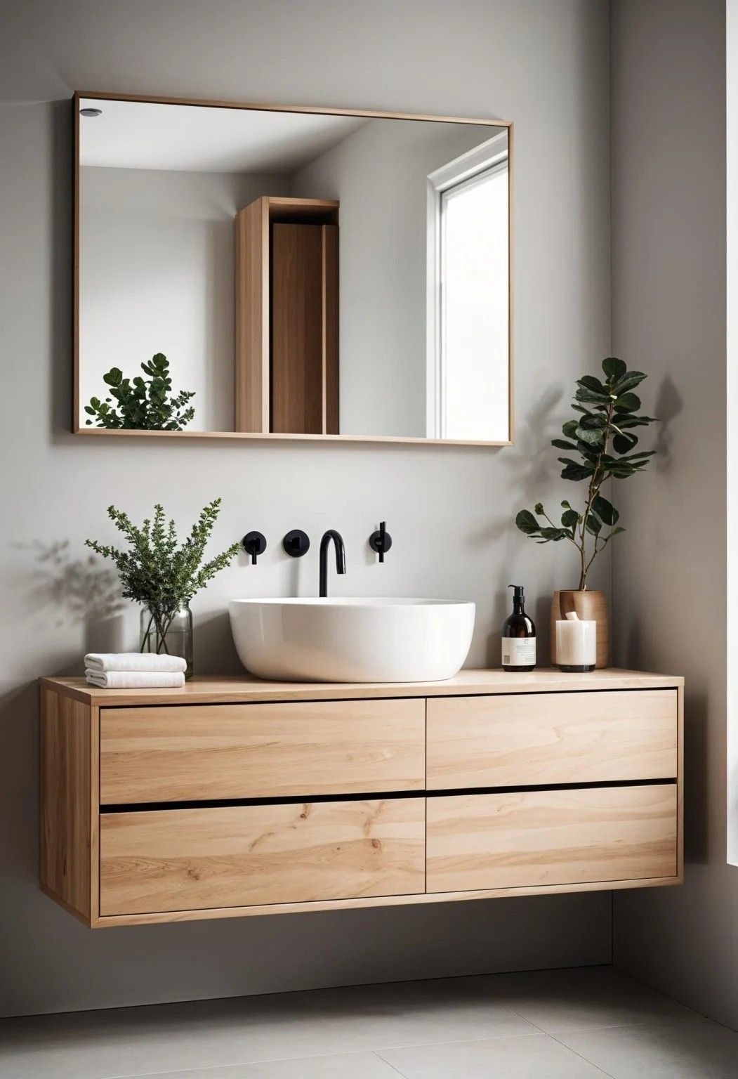 Mueble de Baño 4 Cajones