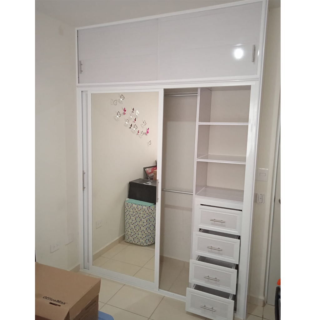 CLOSET PREMIUM BLANCO VETEADO