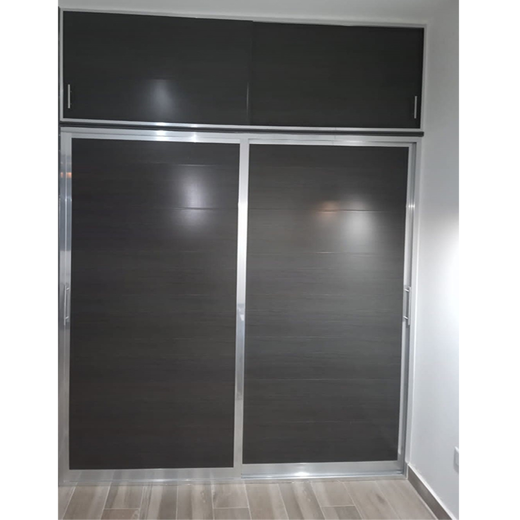 PUERTAS DE CLOSET GRIS NATURAL