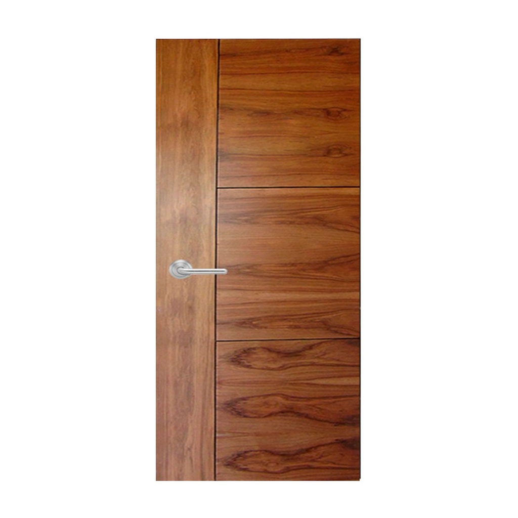 Puerta Parota Diseño Flag, puerta de triplay fabricada por Turen